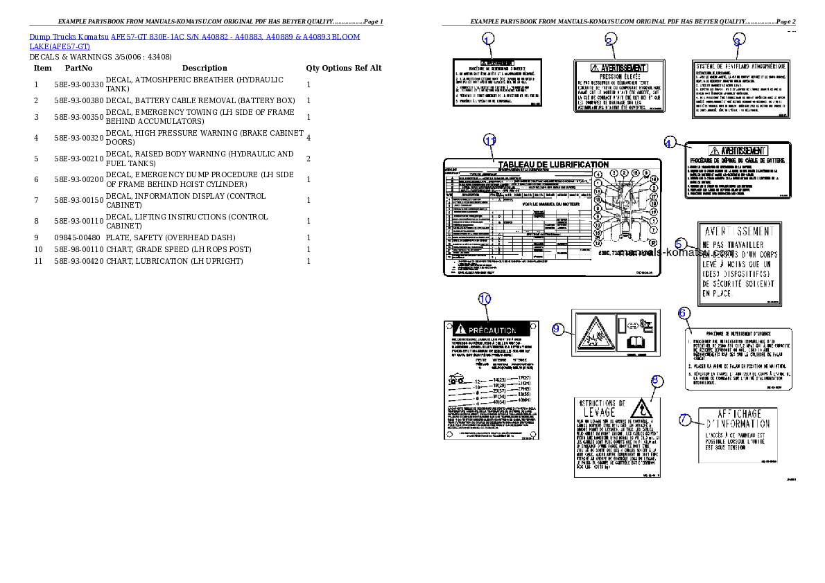 Protected: AFE57-GT 830E-1AC S/N A40882 – A40883, A40889 & A40893  BLOOM LAKE Partsbook