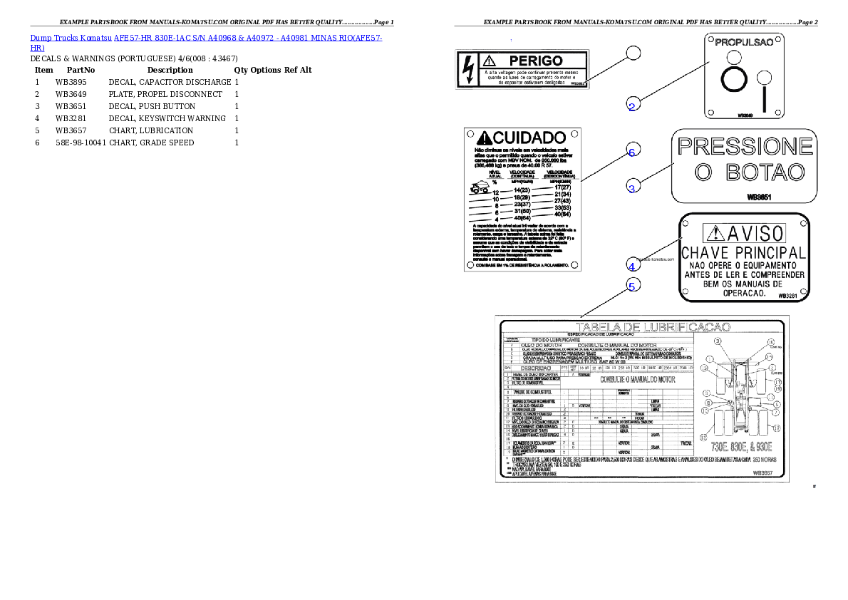 Protected: AFE57-HR 830E-1AC S/N A40968 & A40972 – A40981  MINAS RIO Partsbook