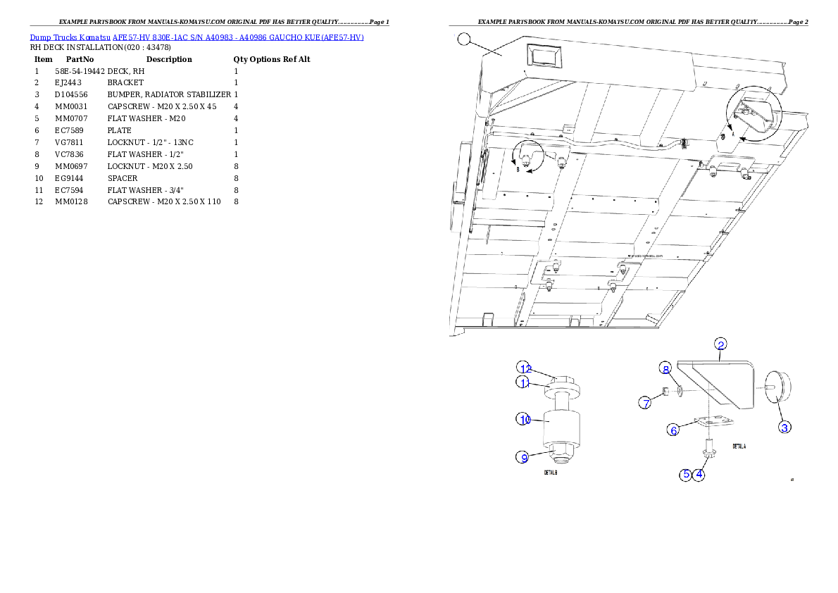 Protected: AFE57-HV 830E-1AC S/N A40983 – A40986  GAUCHO KUE Partsbook
