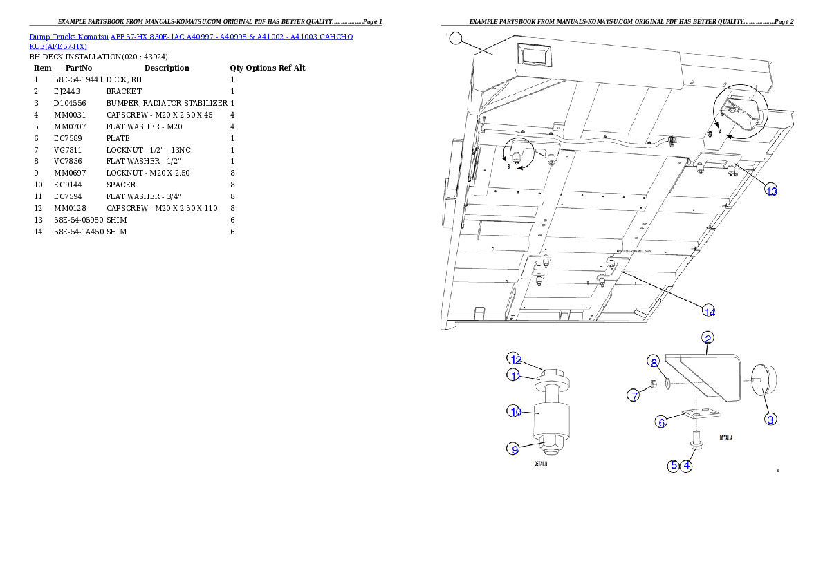 Protected: AFE57-HX 830E-1AC A40997 – A40998 & A41002 – A41003 GAHCHO KUE Partsbook