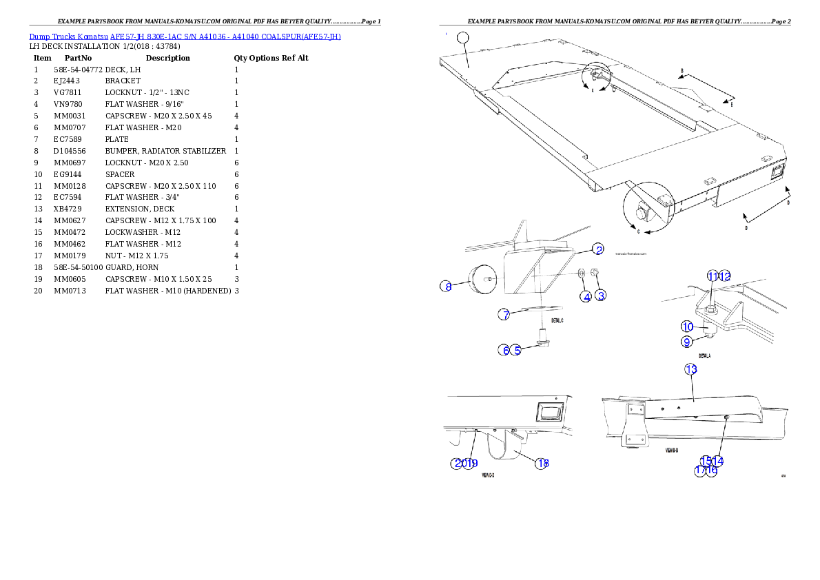 Protected: AFE57-JH 830E-1AC S/N A41036 – A41040 COALSPUR Partsbook