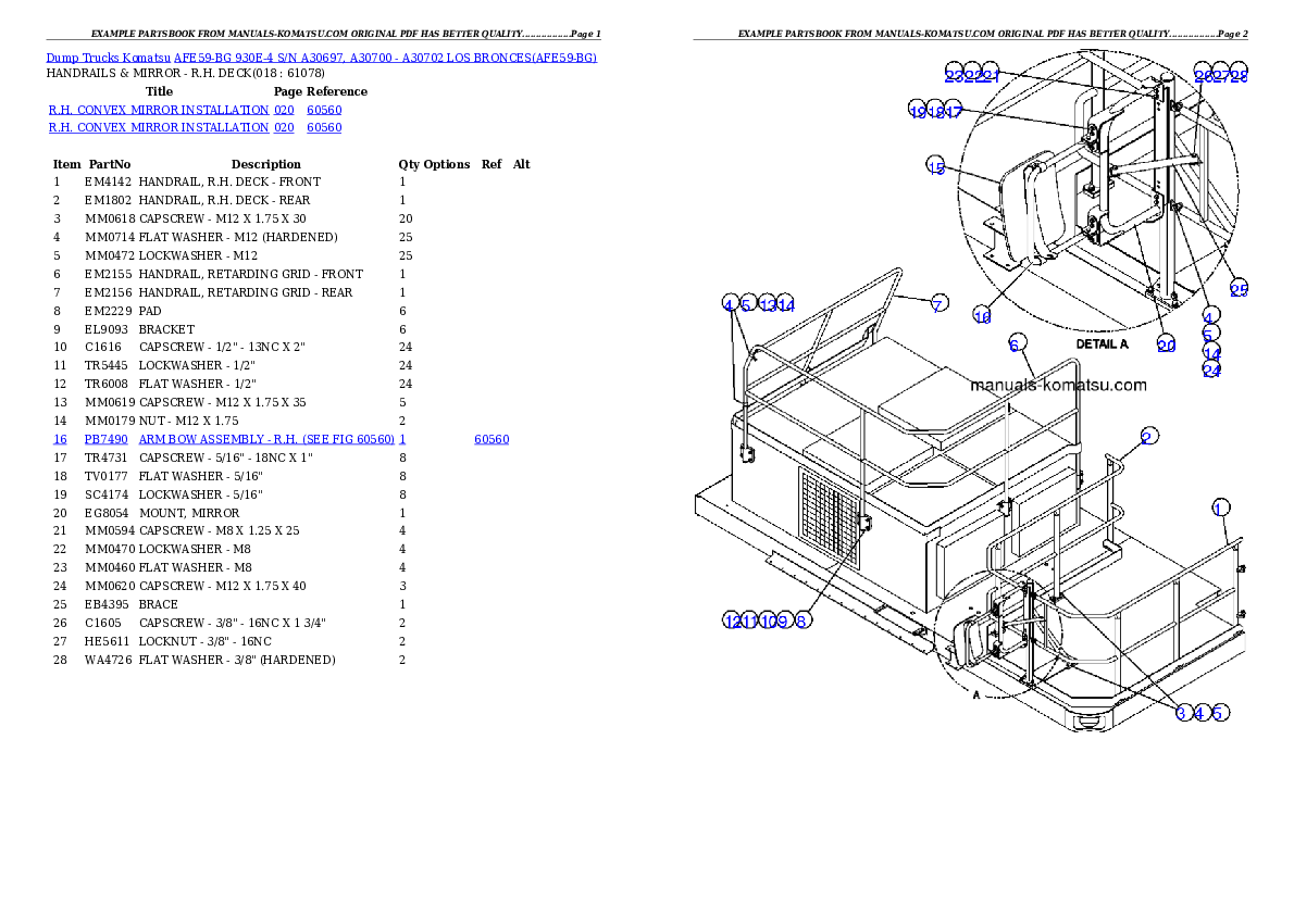 Protected: AFE59-BG 930E-4 S/N A30697, A30700 – A30702     LOS BRONCES Partsbook