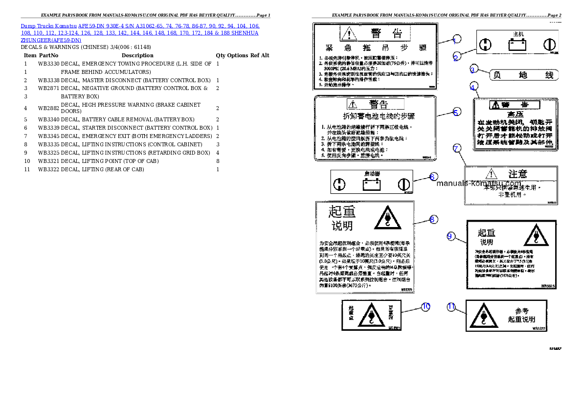 Protected: AFE59-DN 930E-4 S/N A31062-65, 74, 76-78, 86-87, 90, 92, 94, 104, 106, 108, 110, 112, 123-124, 126, 128, 133, 142, 144, 146, 148, 168, 170, 172, 184 & 188   SHENHUA ZHUNGEER Partsbook