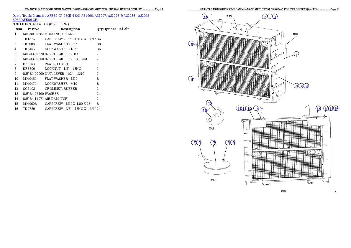 Protected: AFE59-GP 930E-4 S/N A31996, A32007, A32028 & A32036 – A32038  EPSA Partsbook