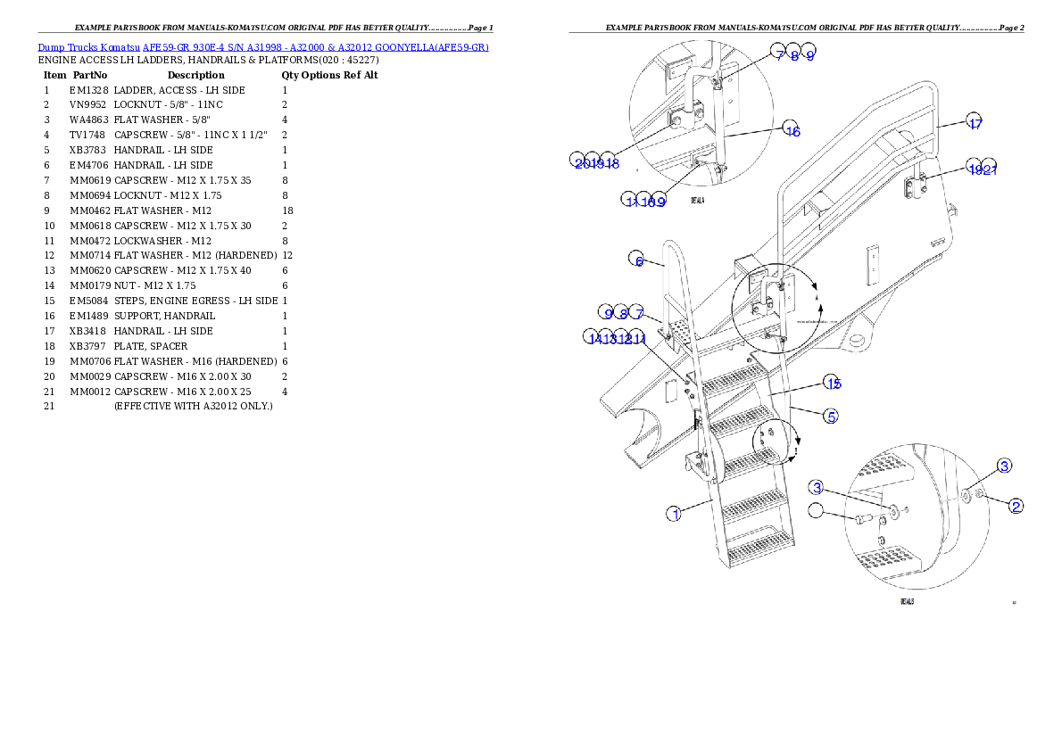 Protected: AFE59-GR 930E-4 S/N A31998 – A32000 & A32012 GOONYELLA Partsbook