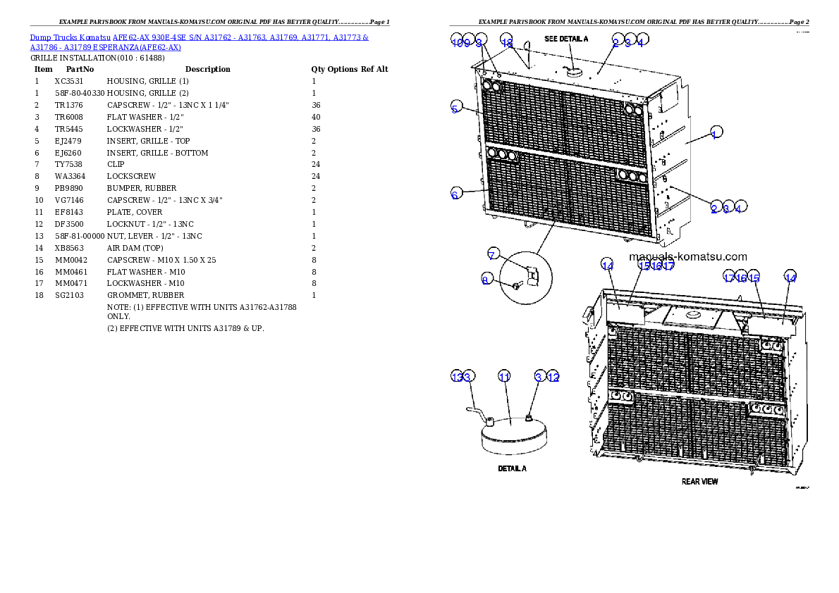 Protected: AFE62-AX 930E-4SE S/N A31762 – A31763, A31769, A31771, A31773 & A31786 – A31789  ESPERANZA Partsbook