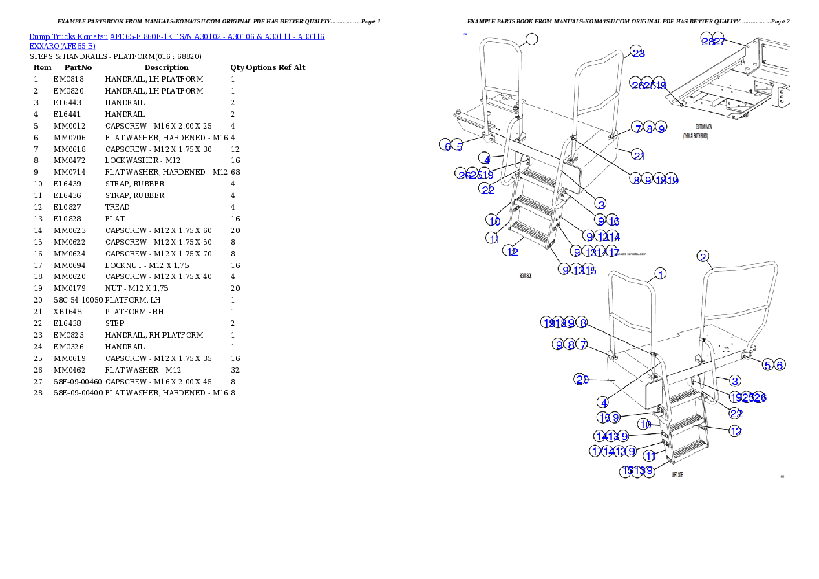 Protected: AFE65-E 860E-1KT S/N A30102 – A30106 & A30111 – A30116  EXXARO Partsbook