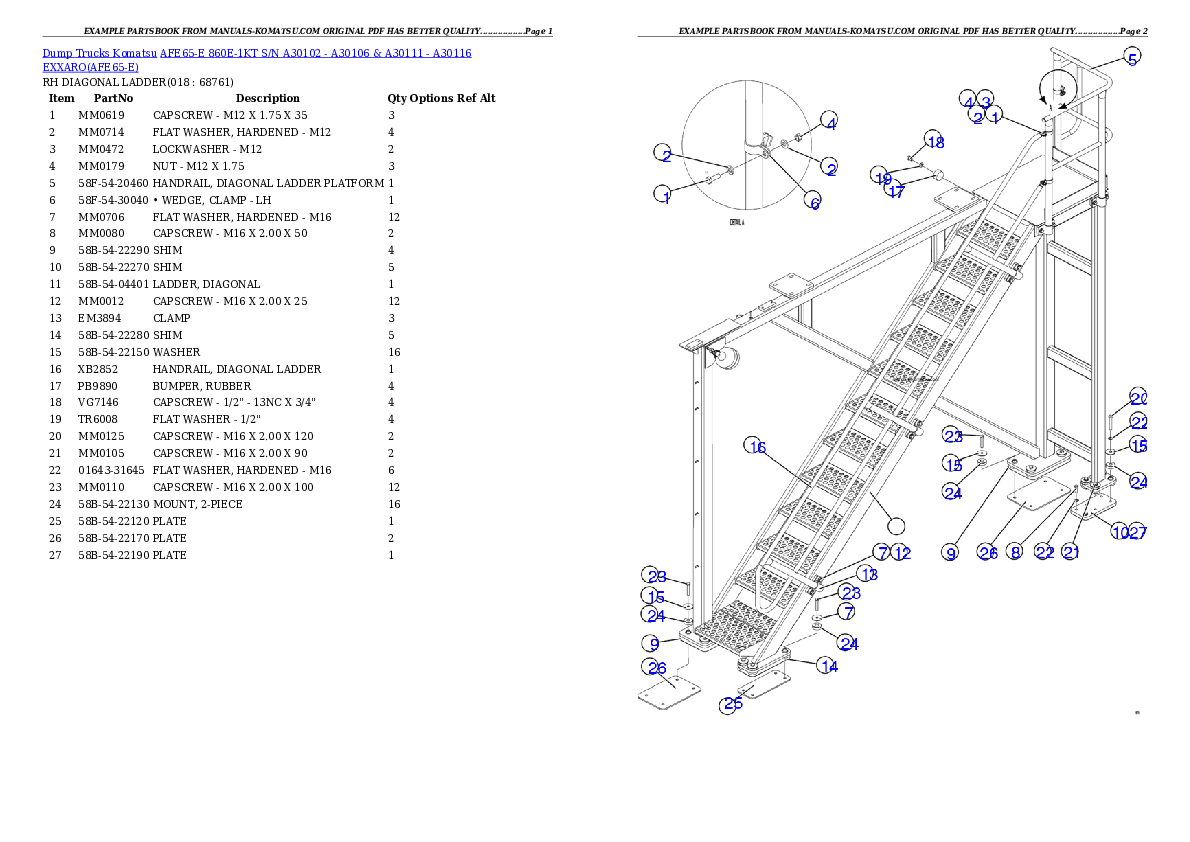 Protected: AFE65-E 860E-1KT S/N A30102 – A30106 & A30111 – A30116  EXXARO Partsbook