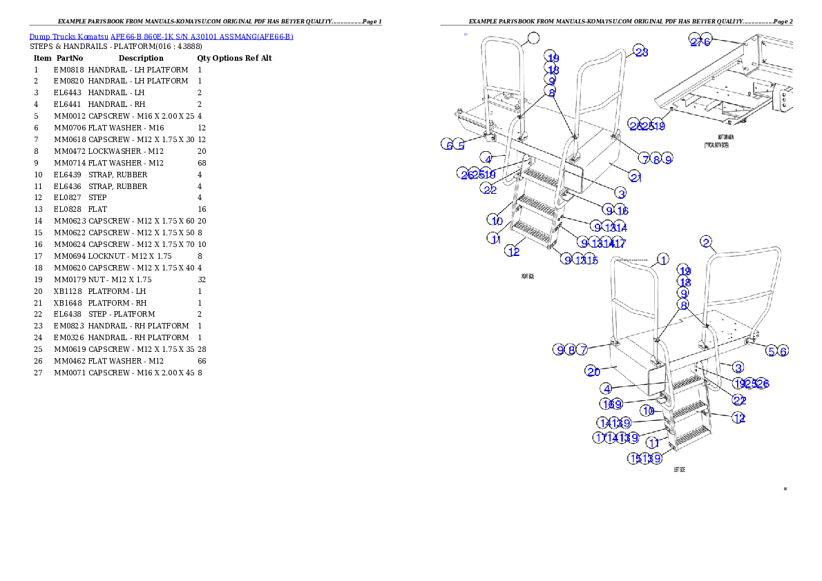 Protected: AFE66-B 860E-1K S/N A30101 ASSMANG Partsbook