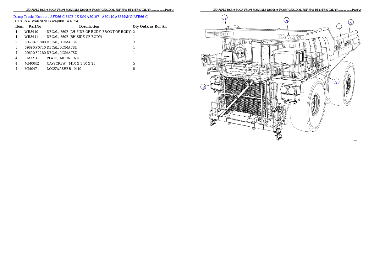 Protected: AFE66-C 860E-1K S/N A30107 – A30110 ASSMANG Partsbook