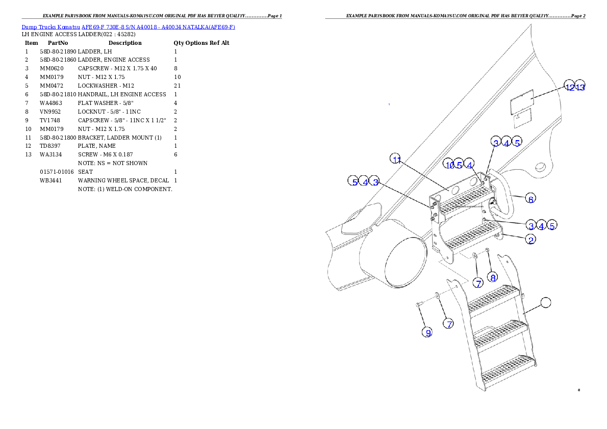 Protected: AFE69-F 730E-8 S/N A40018 – A40034 NATALKA Partsbook