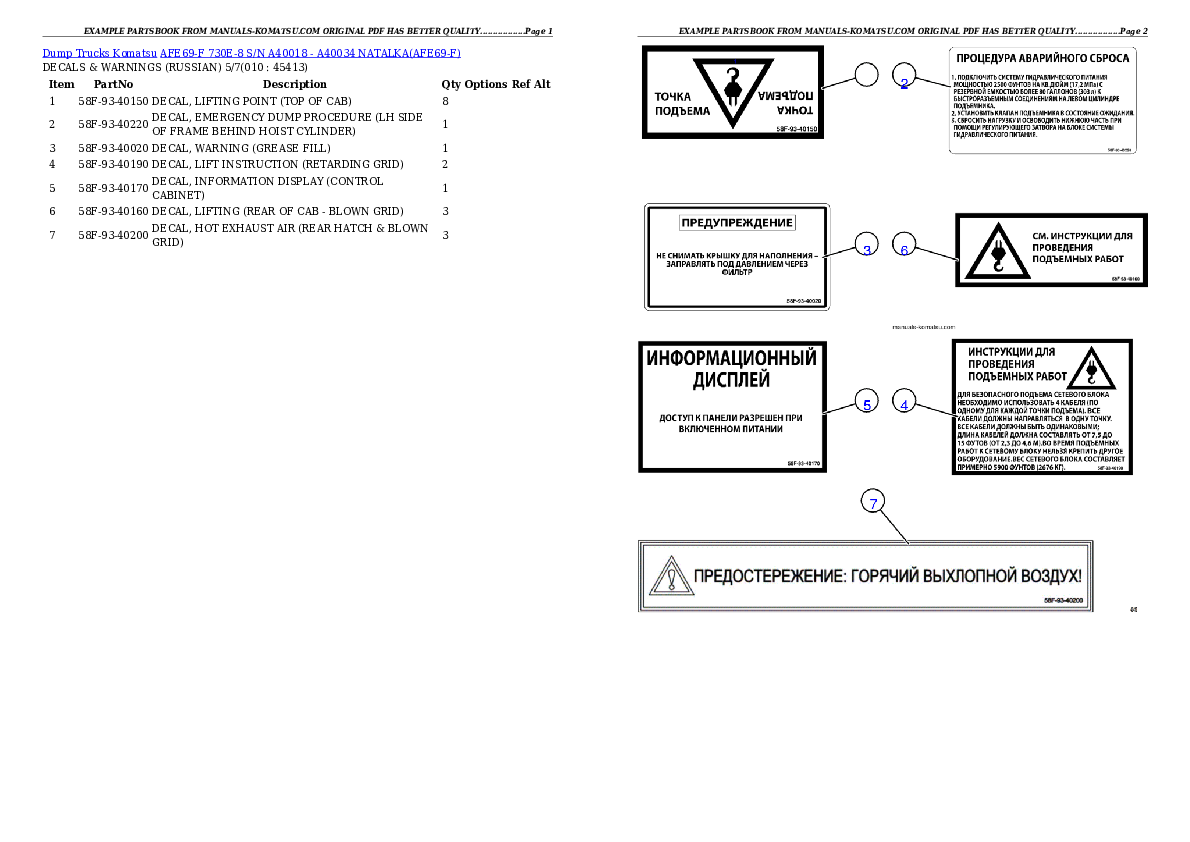 Protected: AFE69-F 730E-8 S/N A40018 – A40034 NATALKA Partsbook