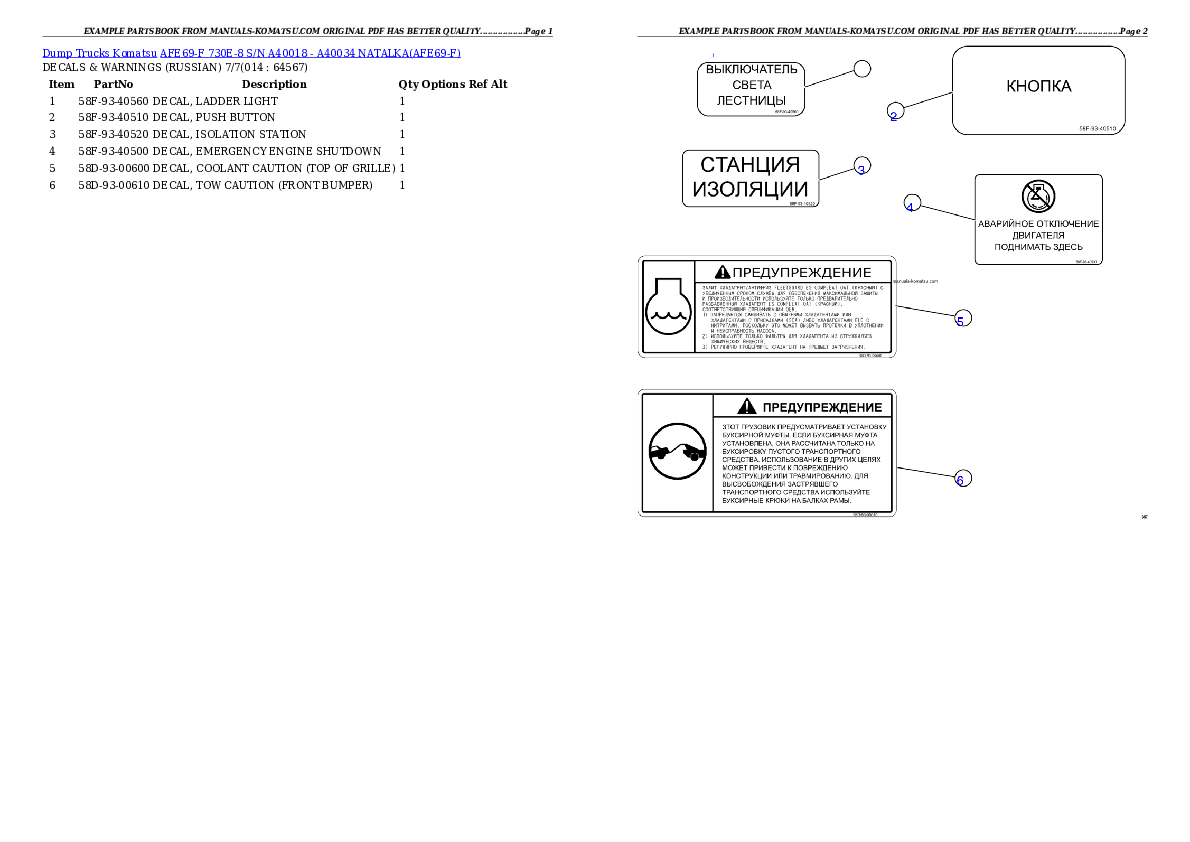 Protected: AFE69-F 730E-8 S/N A40018 – A40034 NATALKA Partsbook