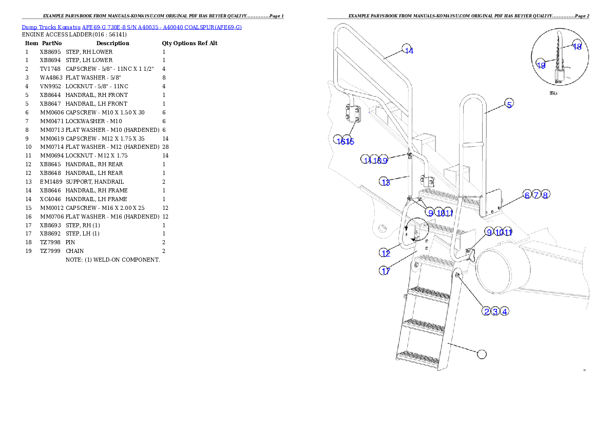 Protected: AFE69-G 730E-8 S/N A40035 – A40040  COALSPUR Partsbook