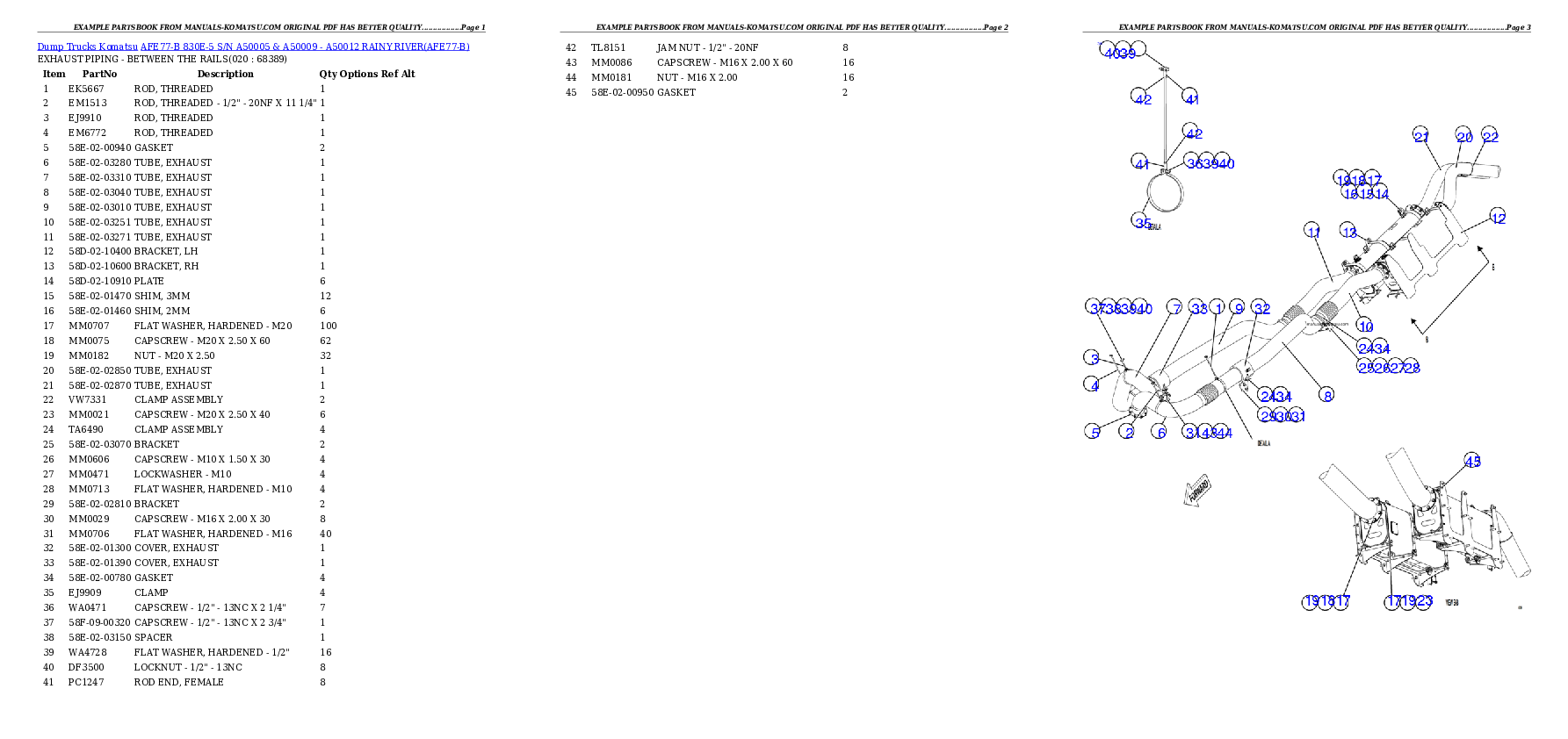 Protected: AFE77-B 830E-5 S/N A50005 & A50009 – A50012 RAINY RIVER Partsbook