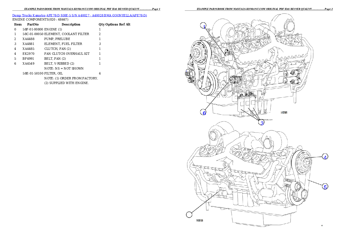 Protected: AFE78-D 930E-5 S/N A40027 – A40028 BMA GOONYELLA Partsbook
