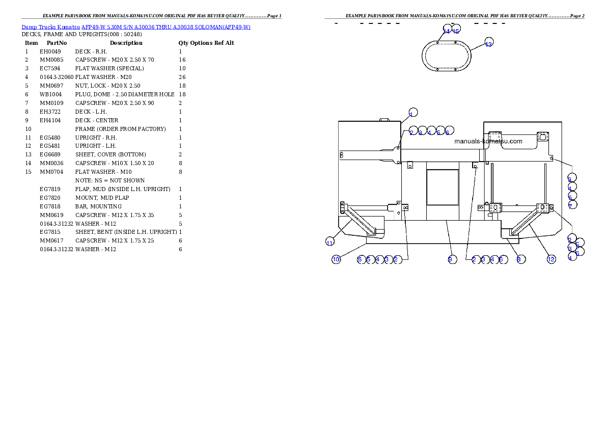 Protected: AFP49-W  530M  S/N A30036 THRU A30038 SOLOMAN Partsbook