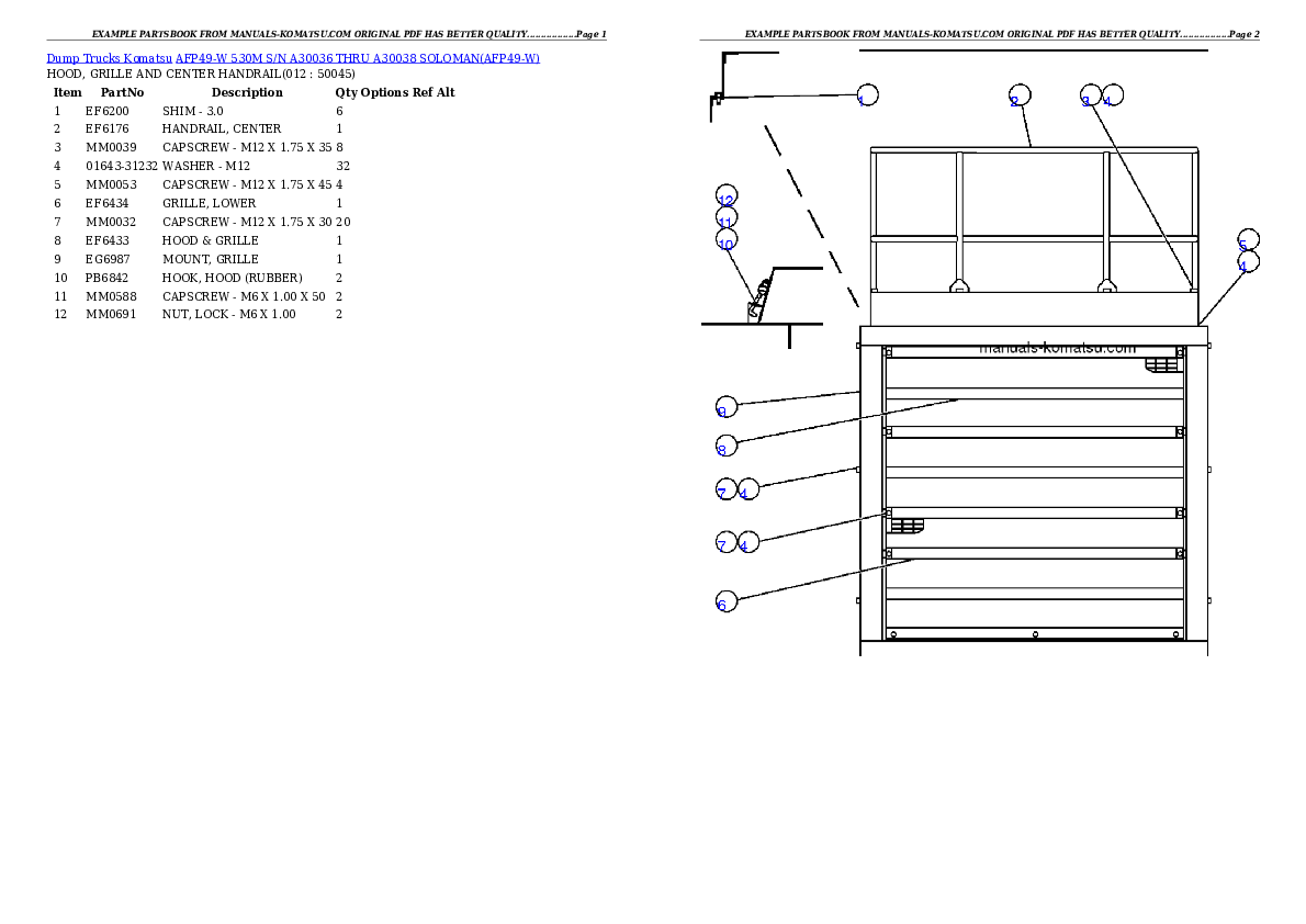 Protected: AFP49-W  530M  S/N A30036 THRU A30038 SOLOMAN Partsbook