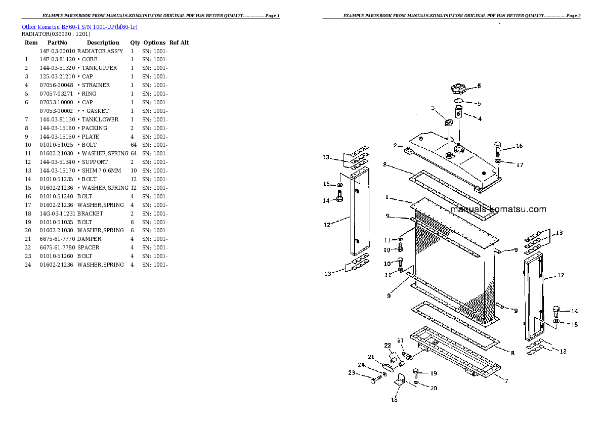 Protected: BF60-1 S/N 1001-UP Partsbook