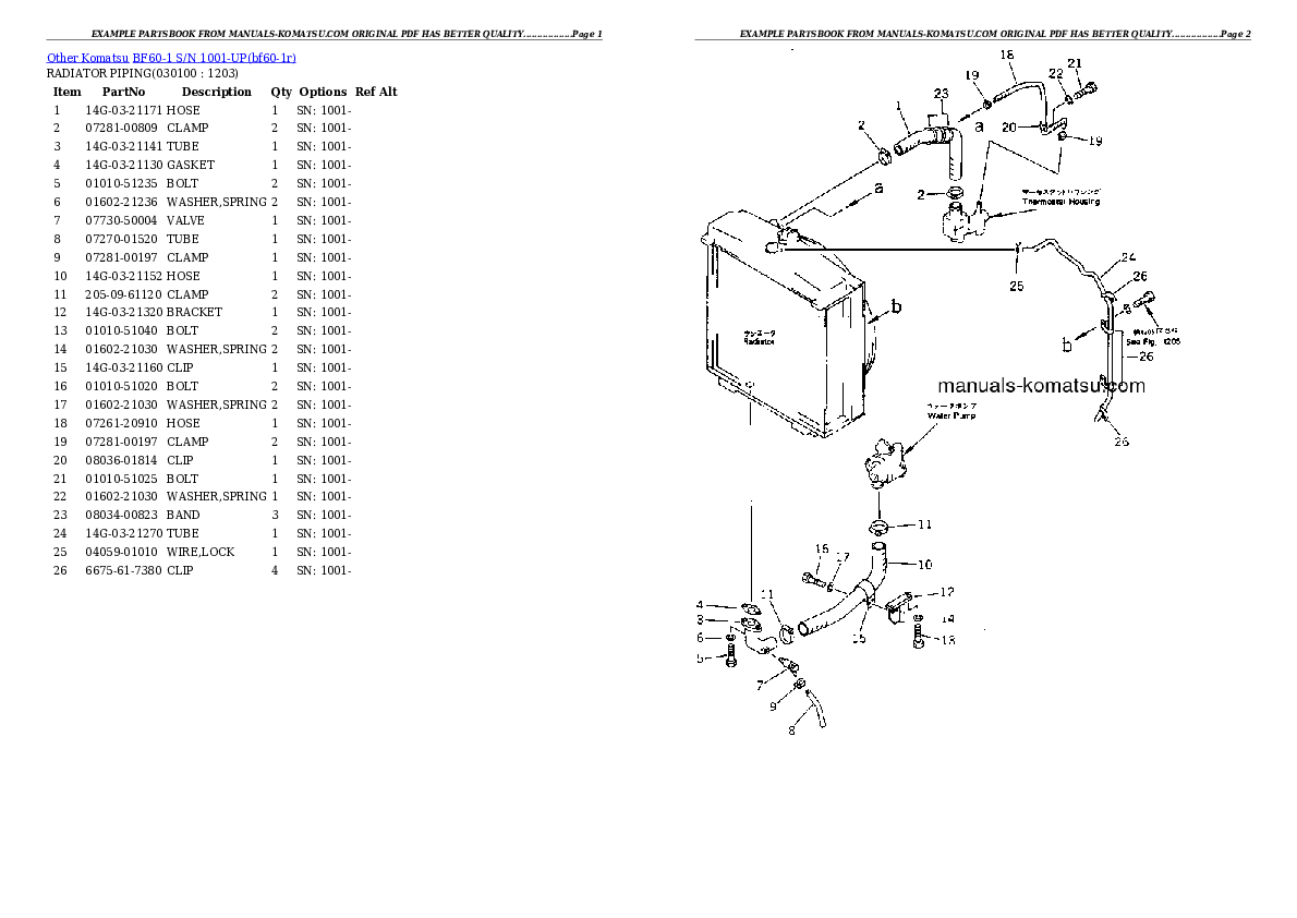 Protected: BF60-1 S/N 1001-UP Partsbook