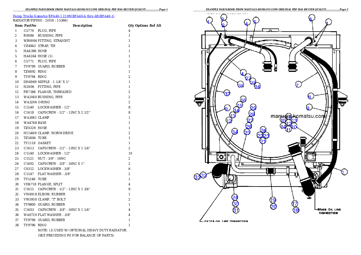 Protected: BFA40-1  210M  BFA40-A thru AR Partsbook