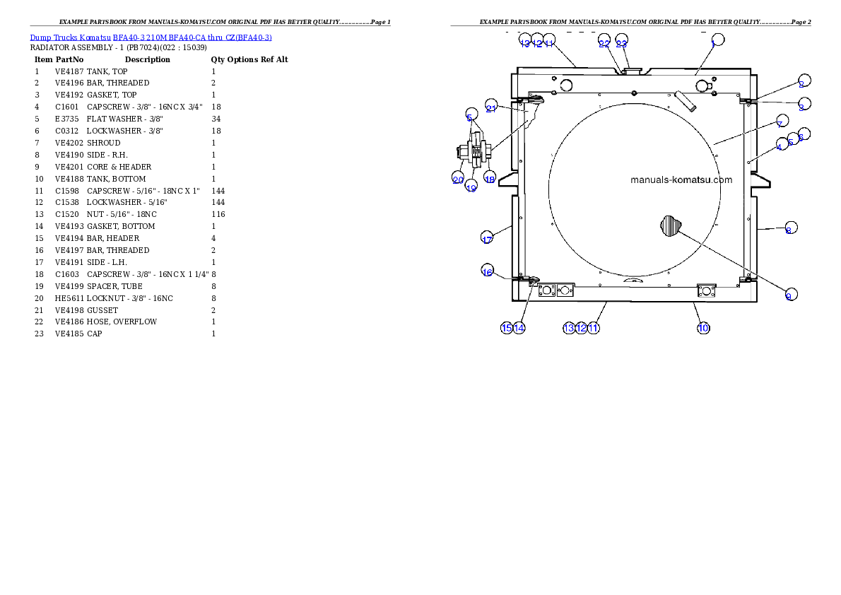 Protected: BFA40-3  210M  BFA40-CA thru CZ Partsbook