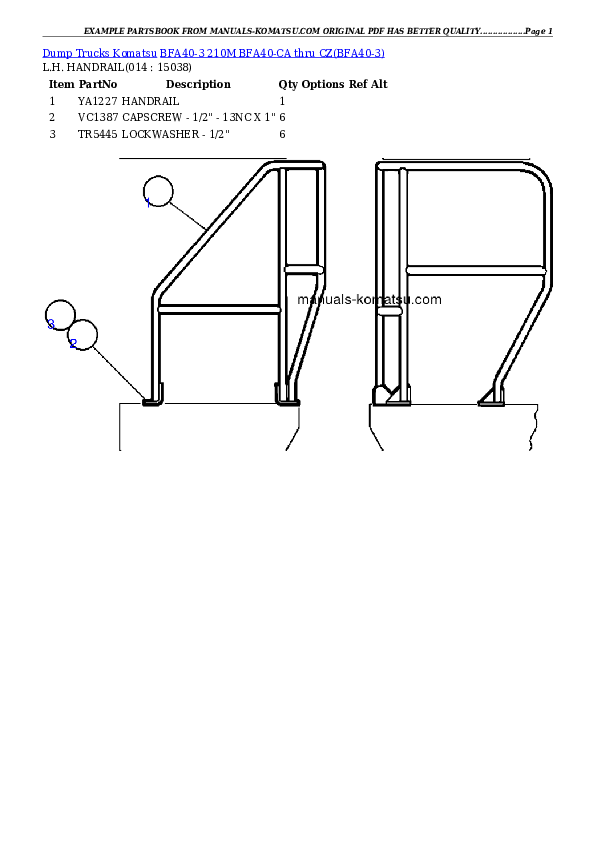 Protected: BFA40-3  210M  BFA40-CA thru CZ Partsbook