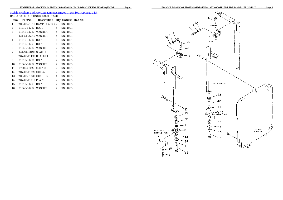 Protected: BR200-1 S/N 1001-UP Partsbook