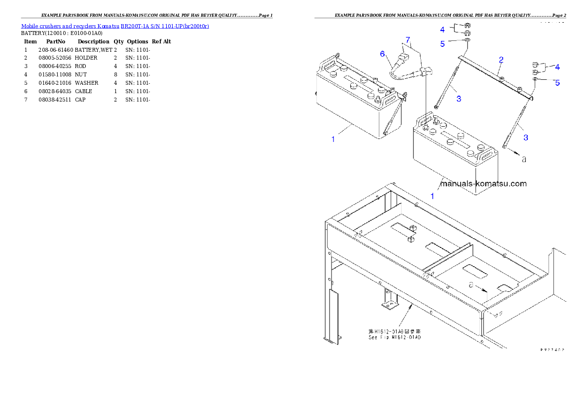 Protected: BR200T-1A S/N 1101-UP Partsbook