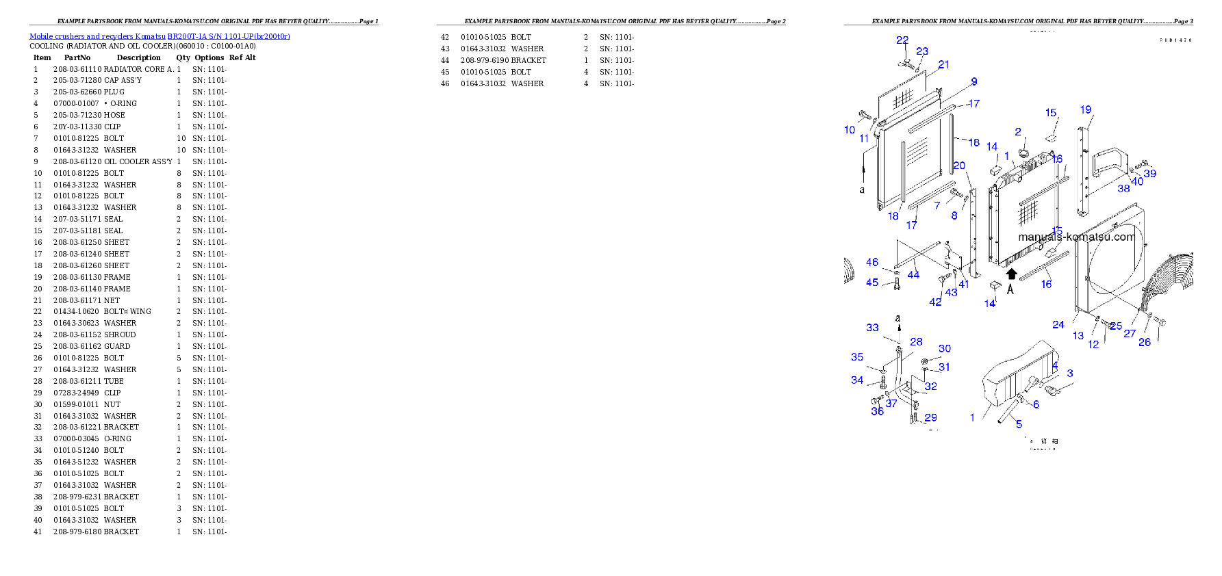 Protected: BR200T-1A S/N 1101-UP Partsbook