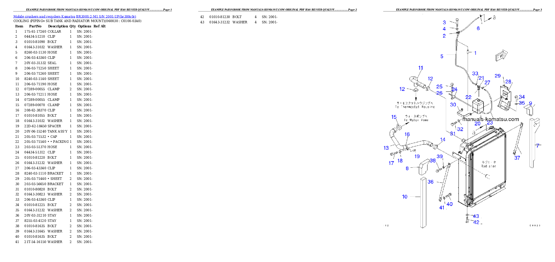 Protected: BR300S-2-M1 S/N 2001-UP Partsbook