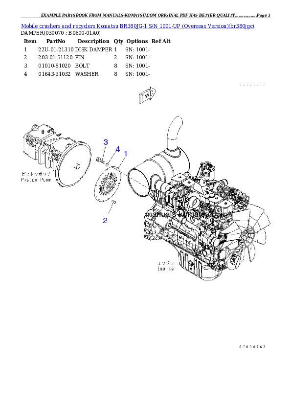 Protected: BR380JG-1 S/N 1001-UP (Overseas Version) Partsbook