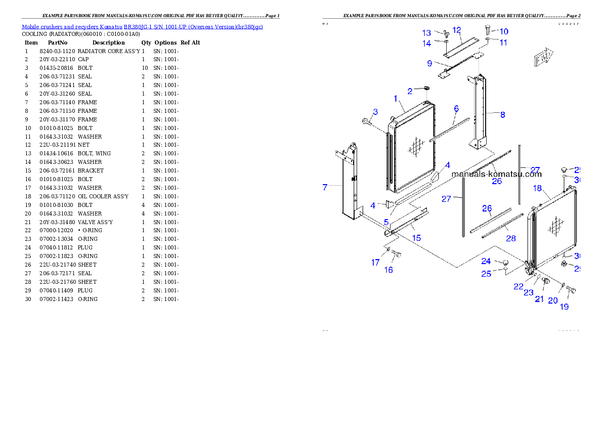 Protected: BR380JG-1 S/N 1001-UP (Overseas Version) Partsbook