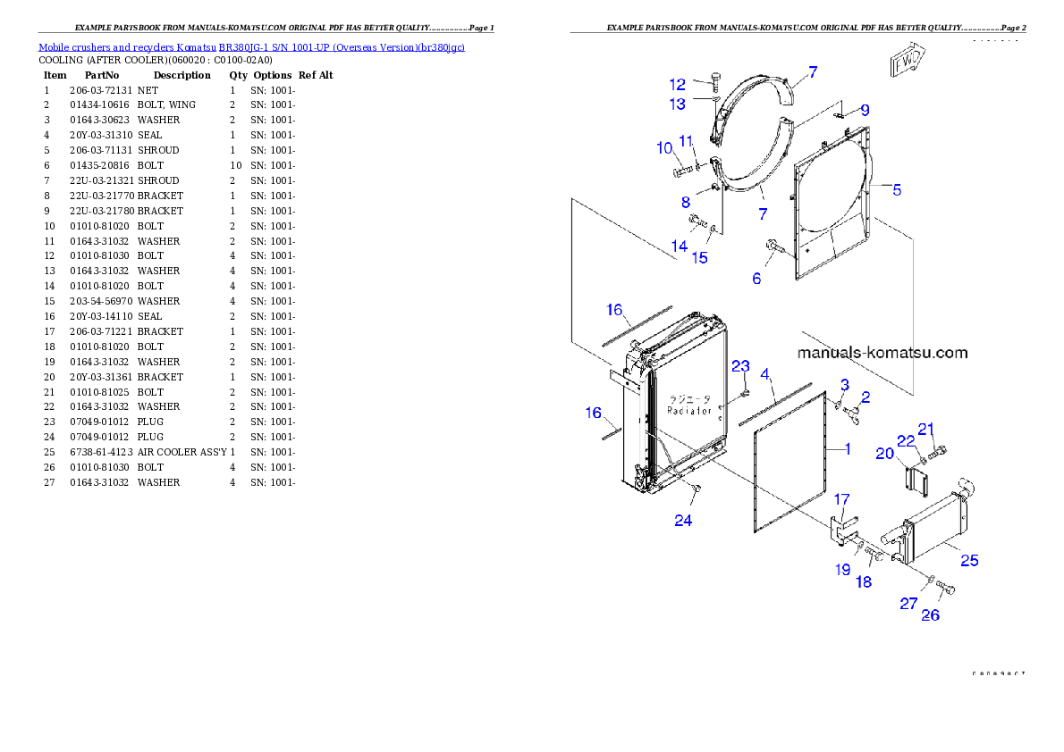 Protected: BR380JG-1 S/N 1001-UP (Overseas Version) Partsbook