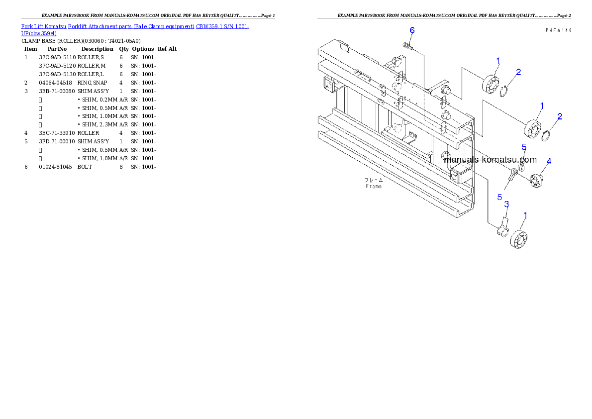 Protected: CBW359-1 S/N 1001-UP Partsbook