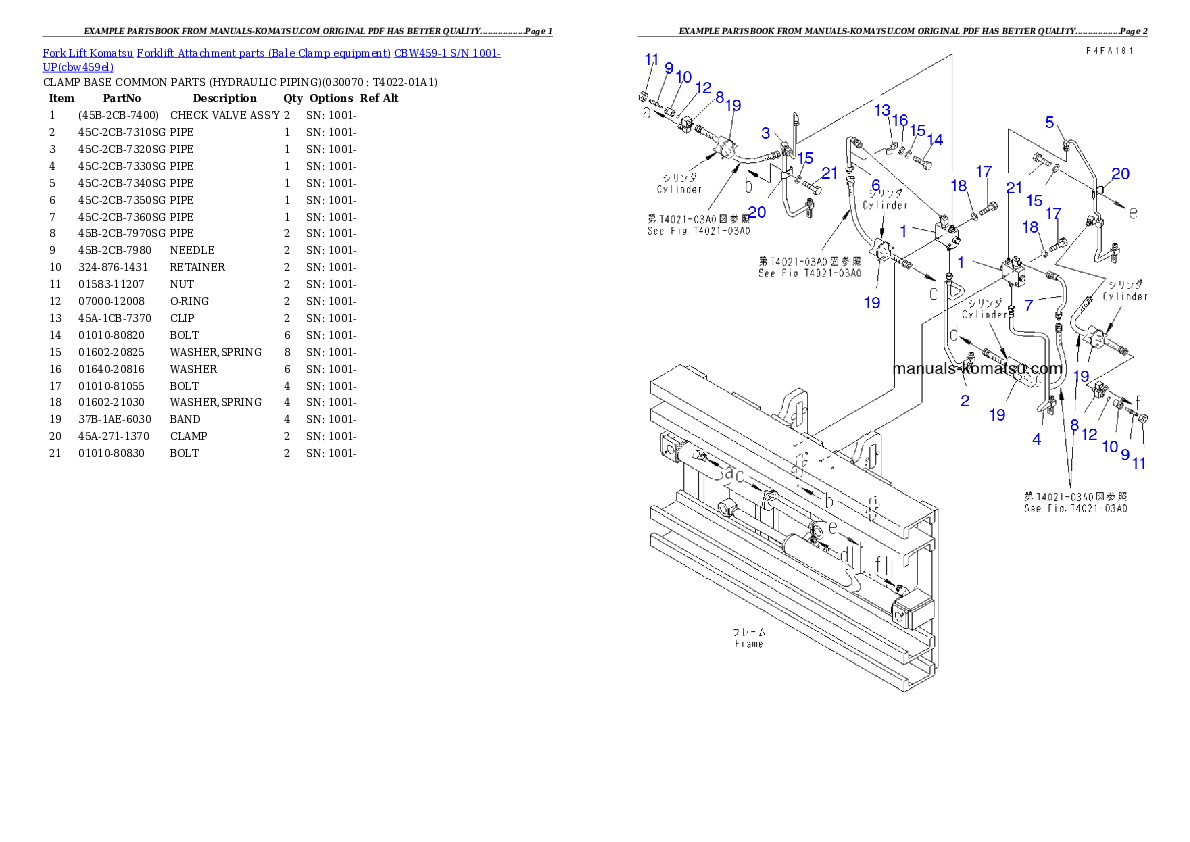 Protected: CBW459-1 S/N 1001-UP Partsbook