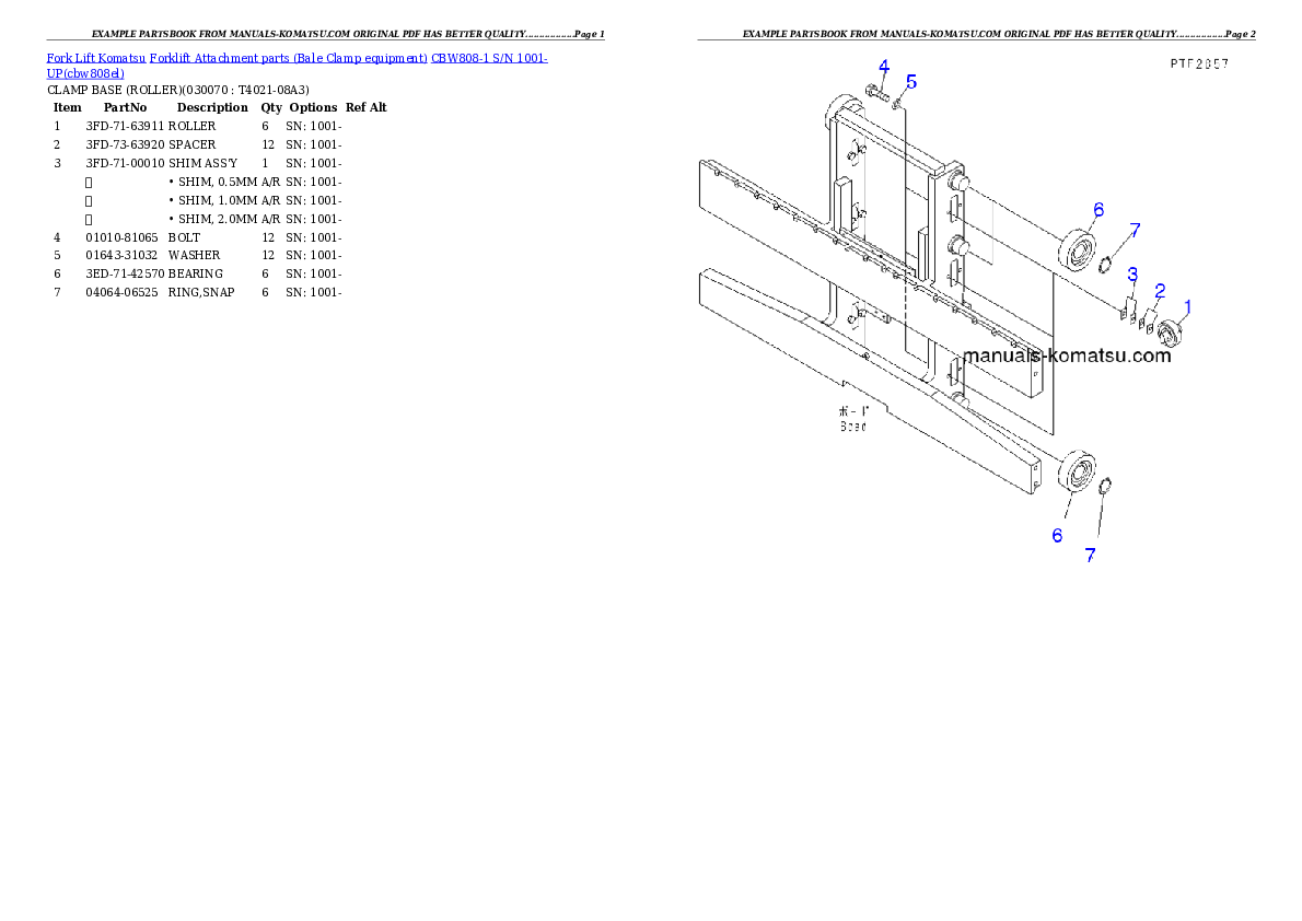 Protected: CBW808-1 S/N 1001-UP Partsbook