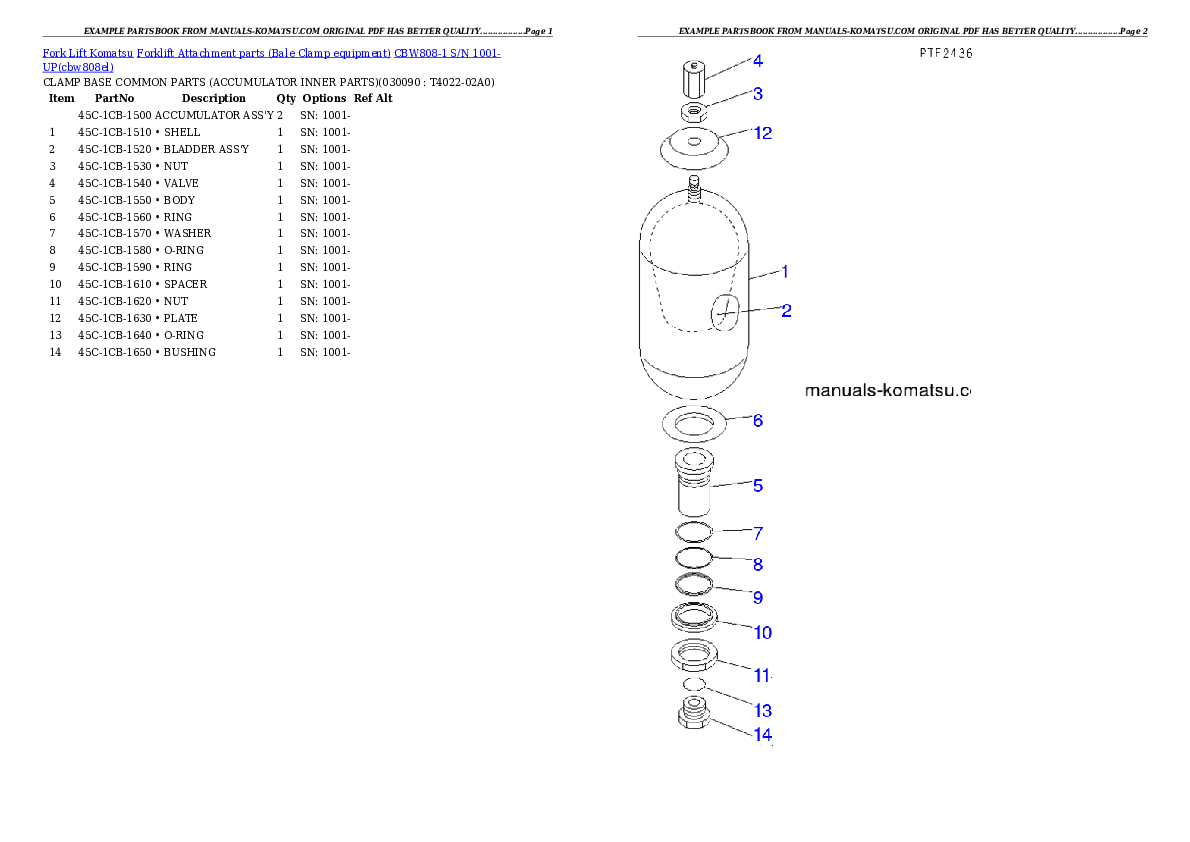 Protected: CBW808-1 S/N 1001-UP Partsbook