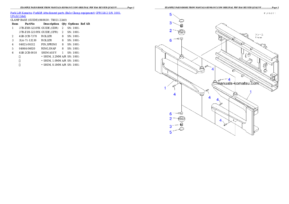 Protected: CFR158-2 S/N 1001-UP Partsbook