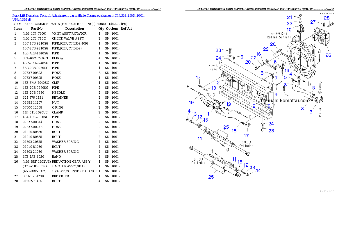 Protected: CFR359-1 S/N 1001-UP Partsbook