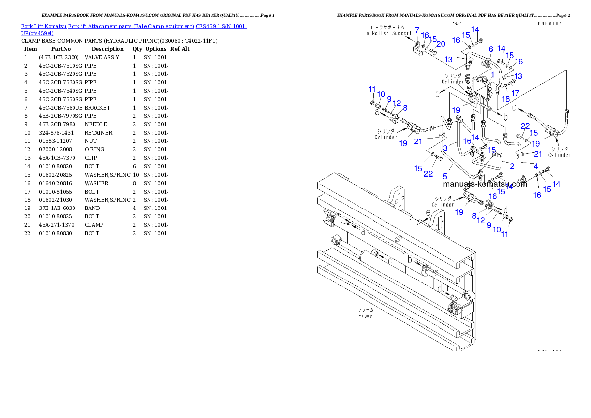 Protected: CFS459-1 S/N 1001-UP Partsbook