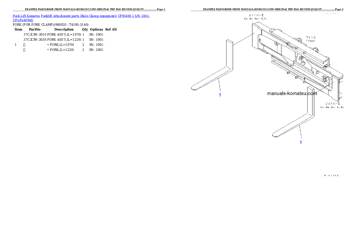 Protected: CFW409-1 S/N 1001-UP Partsbook