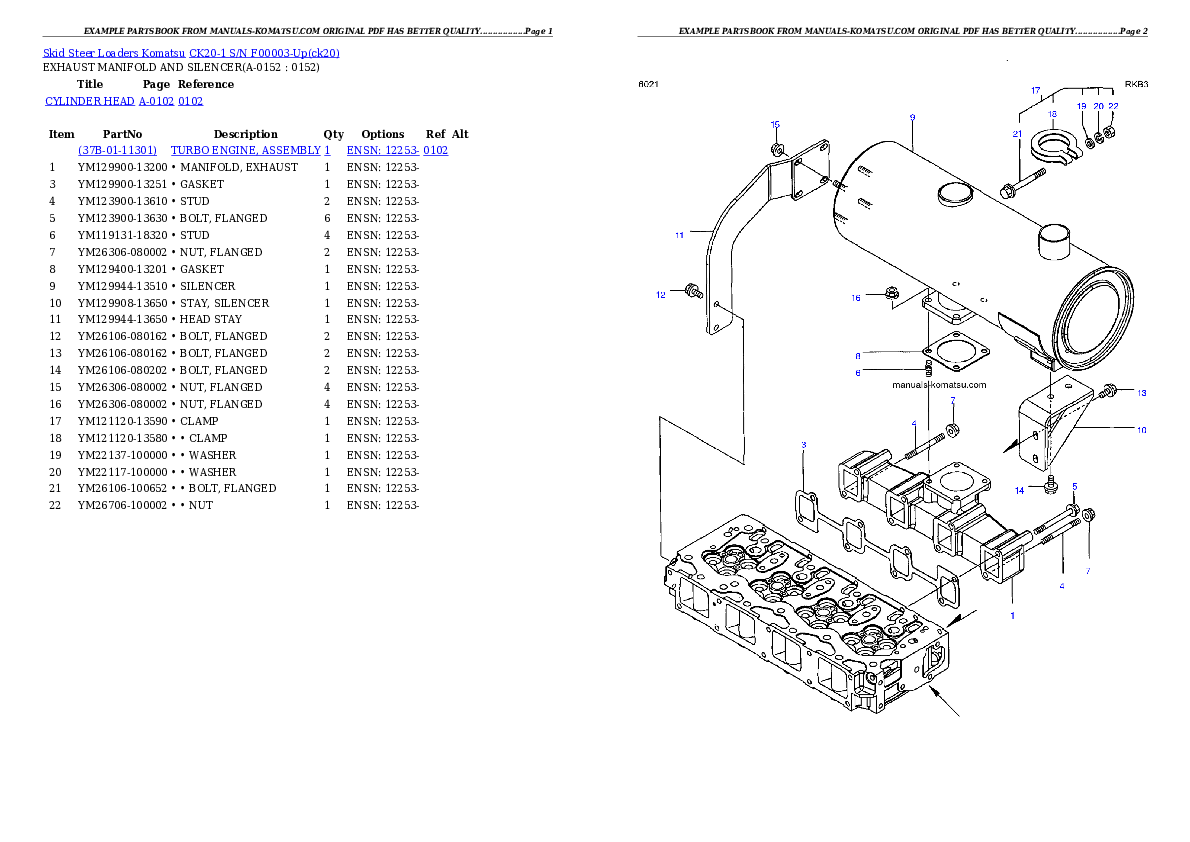 Protected: CK20-1 S/N F00003-Up Partsbook