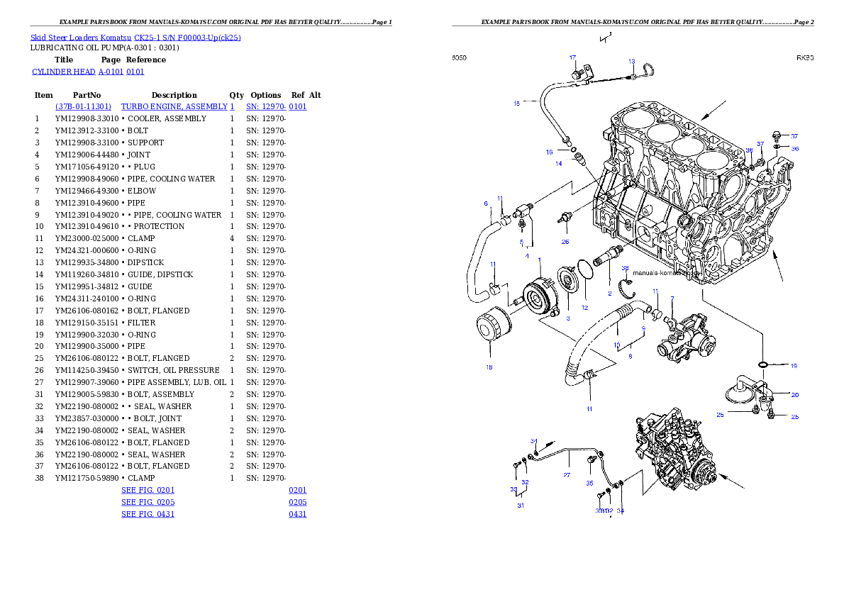 Protected: CK25-1 S/N F00003-Up Partsbook