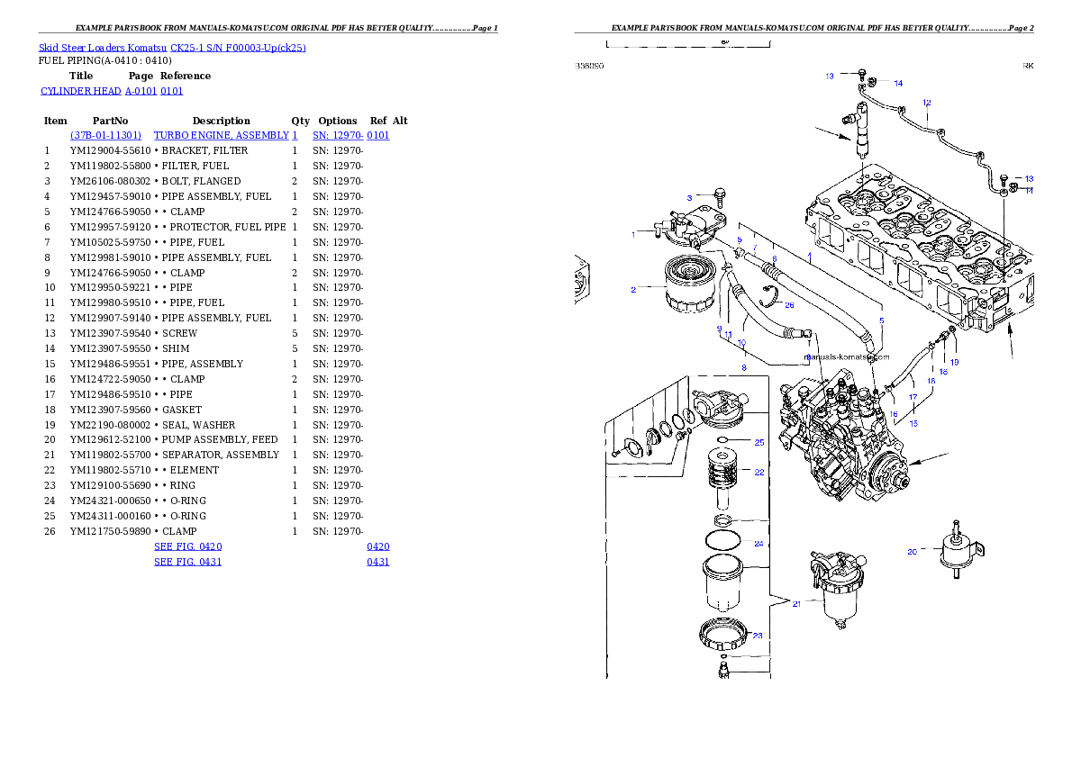 Protected: CK25-1 S/N F00003-Up Partsbook