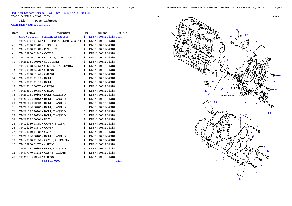 Protected: CK30-1 S/N F00003 AND UP Partsbook