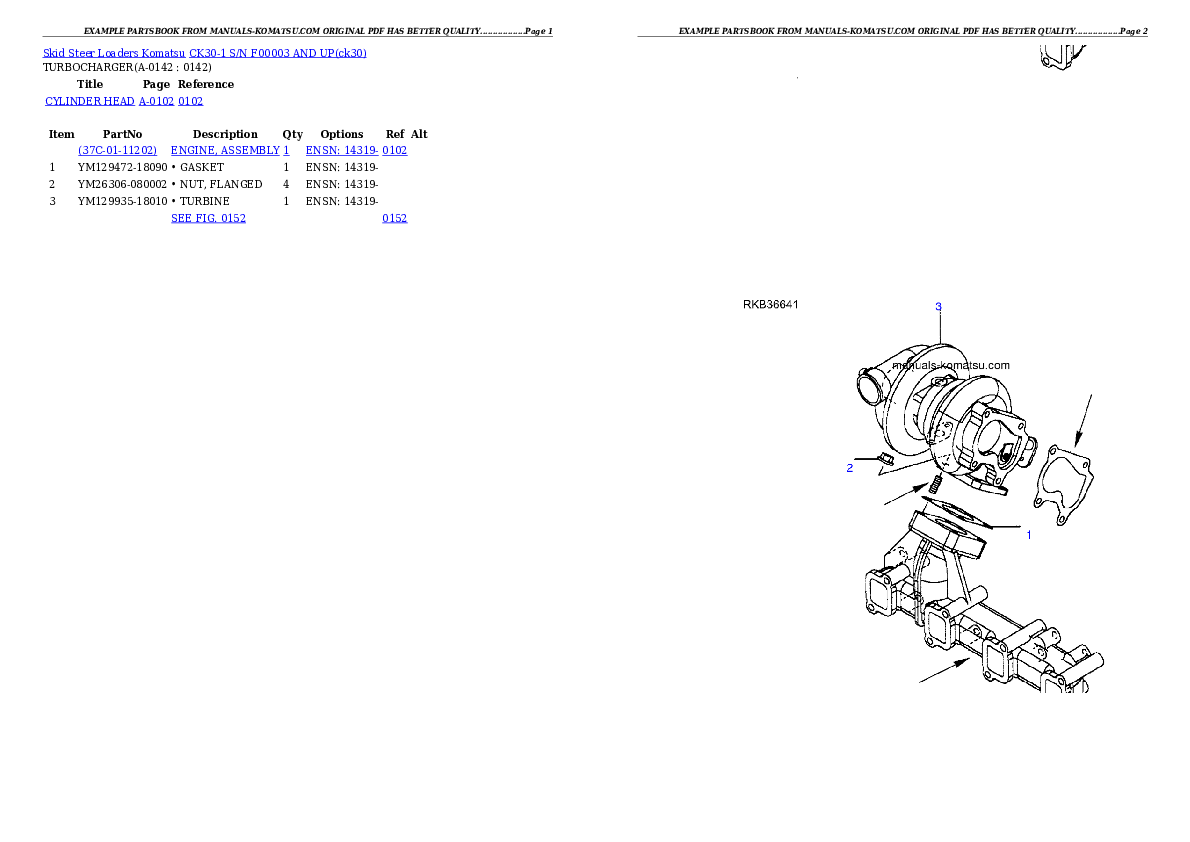 Protected: CK30-1 S/N F00003 AND UP Partsbook