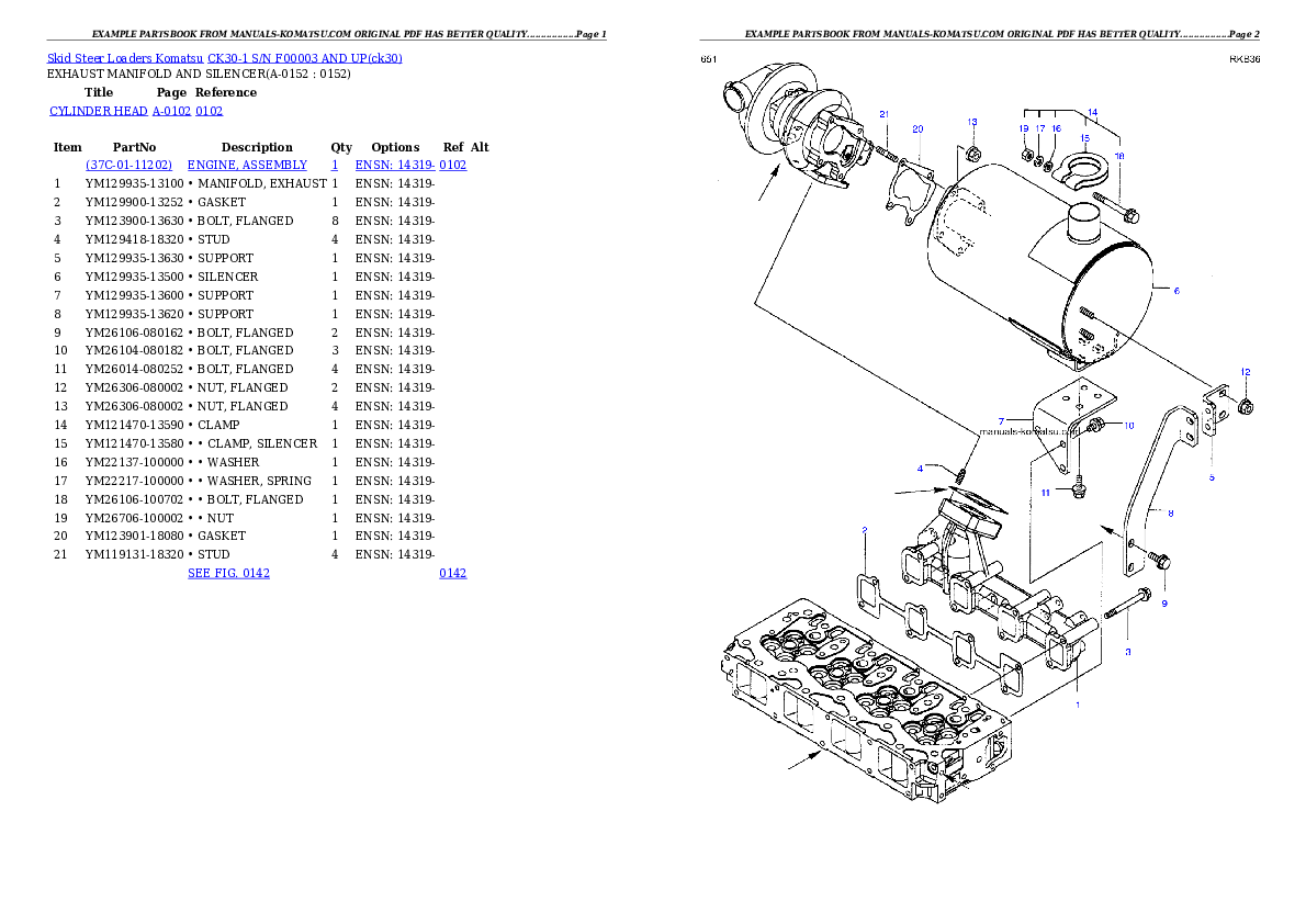 Protected: CK30-1 S/N F00003 AND UP Partsbook