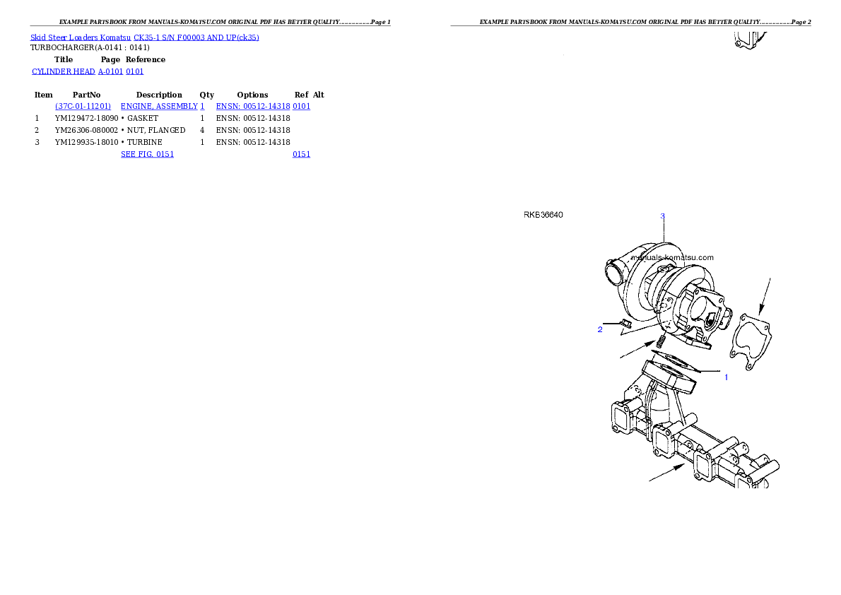 Protected: CK35-1 S/N F00003 AND UP Partsbook
