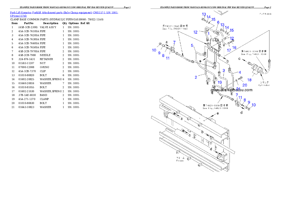 Protected: CMS157-1 S/N 1001-UP Partsbook